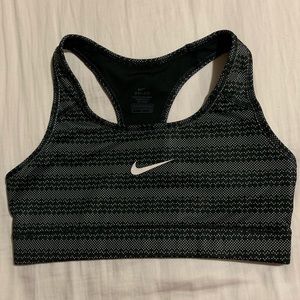 New Nike Black Dri-fit Sports Bra